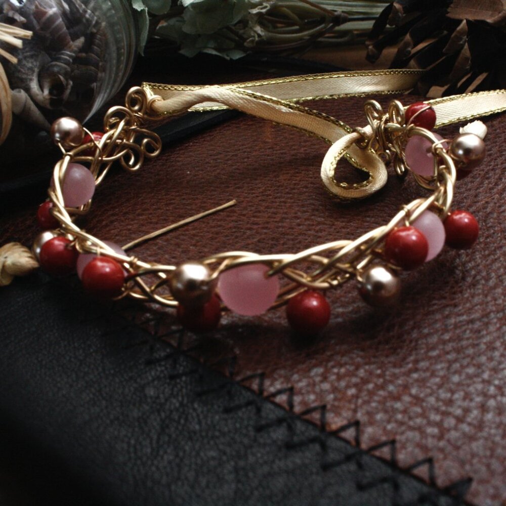 Brass Celtic Cuff Bracelet